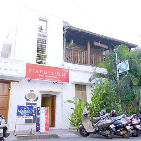 A La Villa Creole ポンディシェリ エクステリア 写真