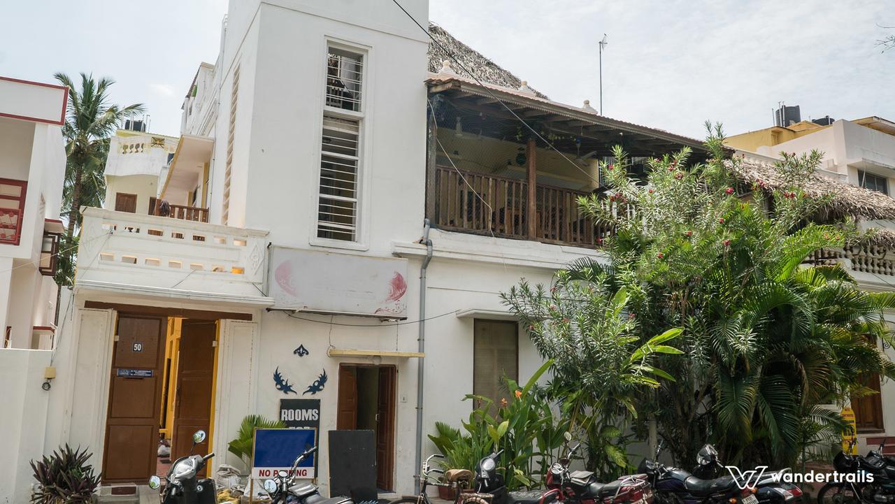 A La Villa Creole ポンディシェリ エクステリア 写真